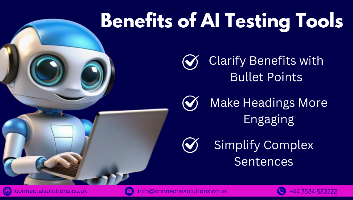 Benefits of AI Testing Tools