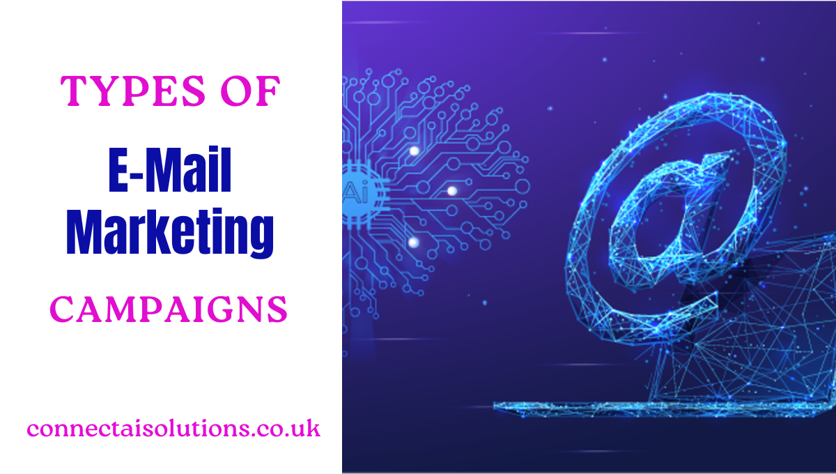 Types of Email Marketing Campaigns Types of Email Marketing Campaigns