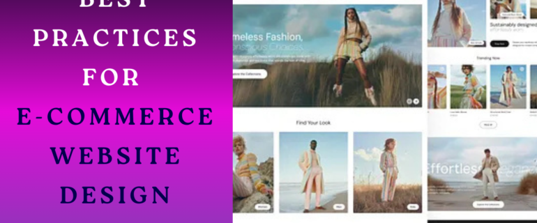 Best Practices For E-Commerce Website Design